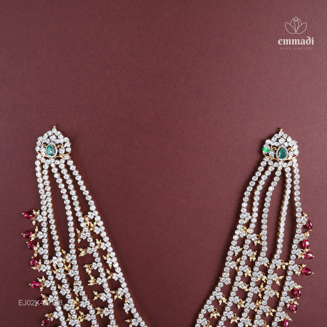 Long Necklace Premium Cz