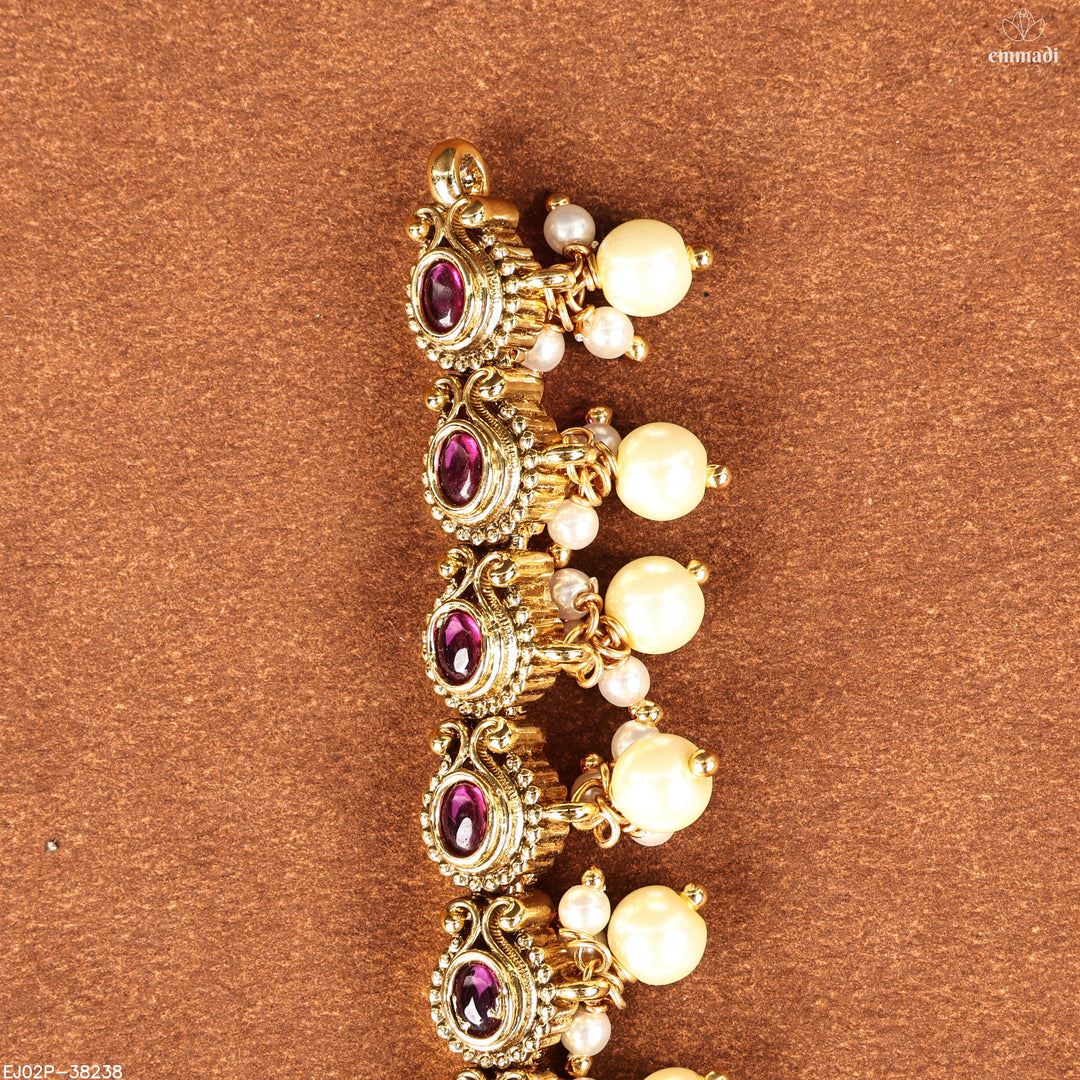 Long Necklace Stones