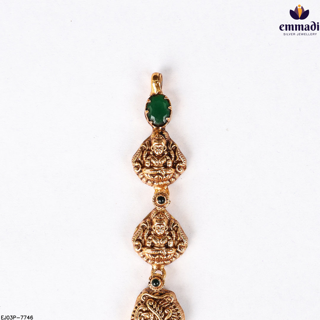 Long Necklace Kundan Nakshi