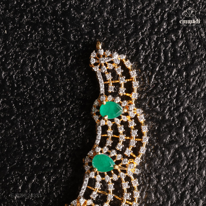 Short Necklace Premium Cz