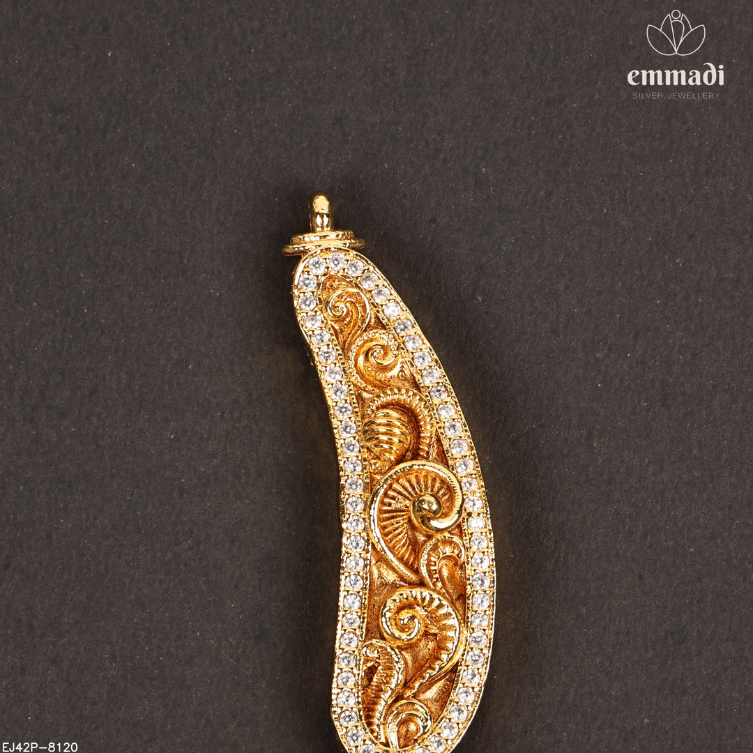 Short Necklace Premium Nakshi