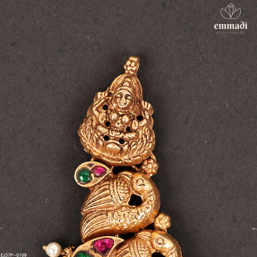 Short Necklace Kundan Nakshi