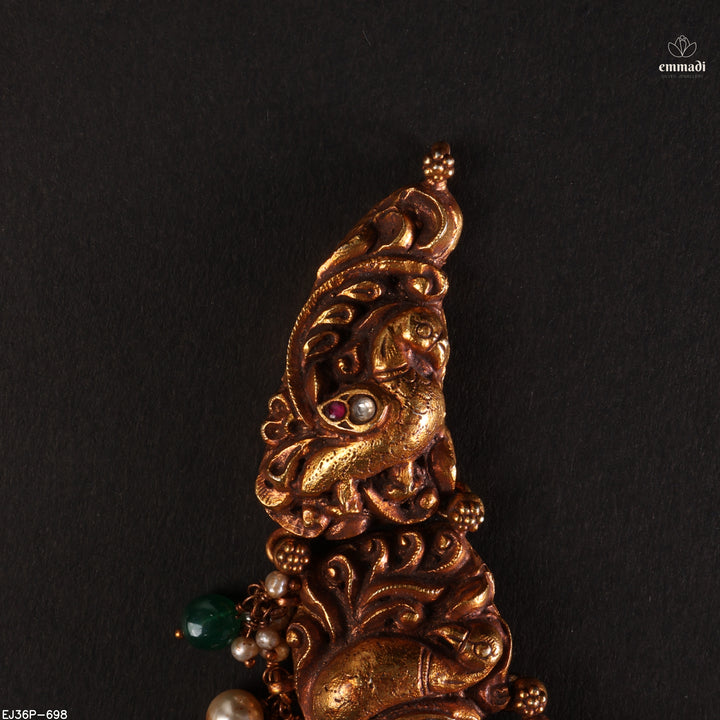 Short Necklace Kundan Nakshi