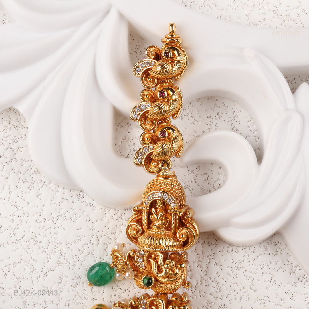 Short Necklace Premium Nakshi