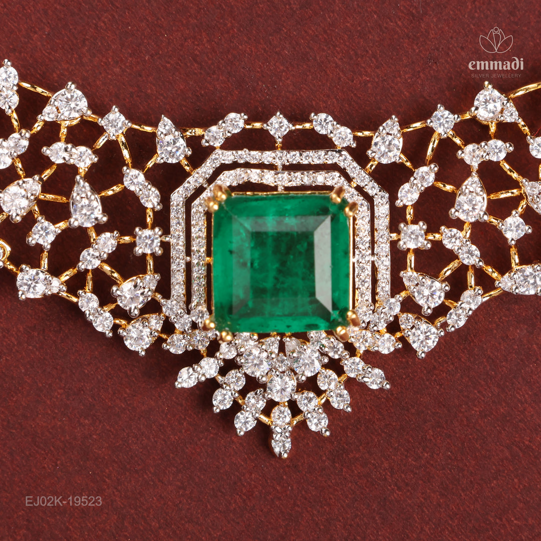 Short Necklace Premium Cz