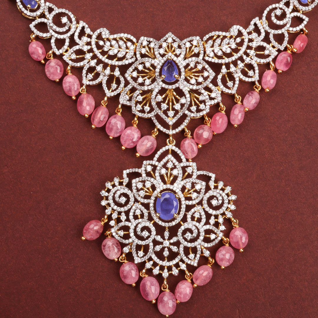 Short Necklace Premium Cz