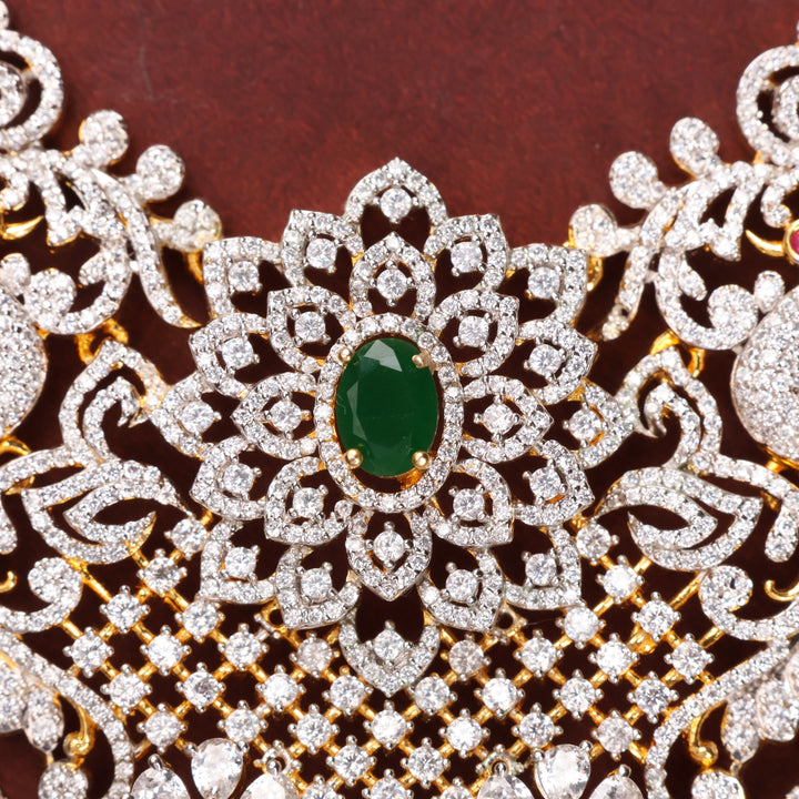 Short Necklace Premium Cz
