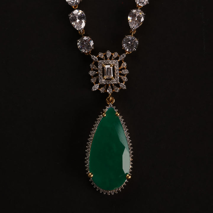 Short Necklace Premium Cz
