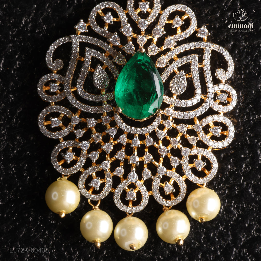 Short Necklace Premium Cz