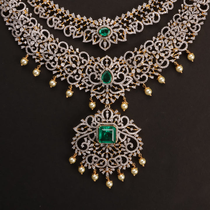 Short Necklace Premium Cz