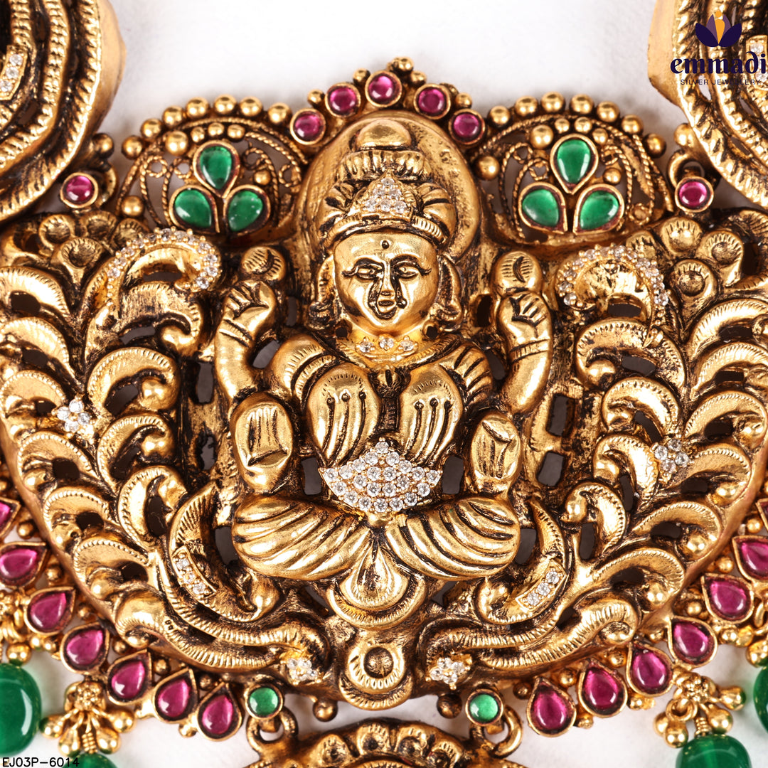 Long Necklace Kundan Nakshi