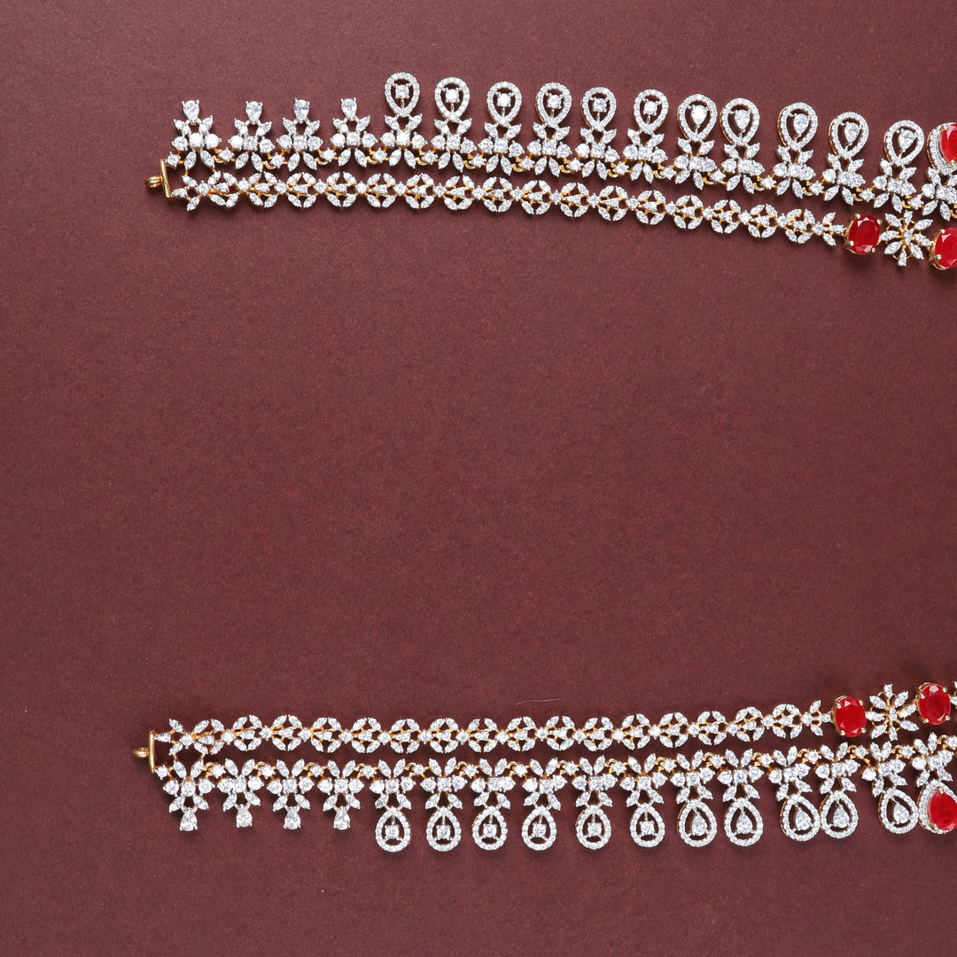 Long Necklace Premium Cz