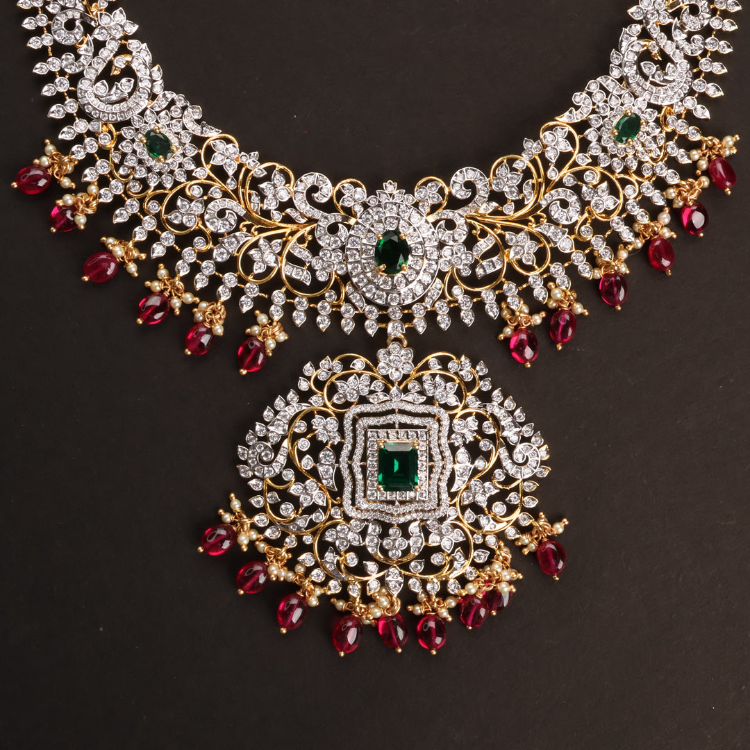 Short Necklace Premium Cz