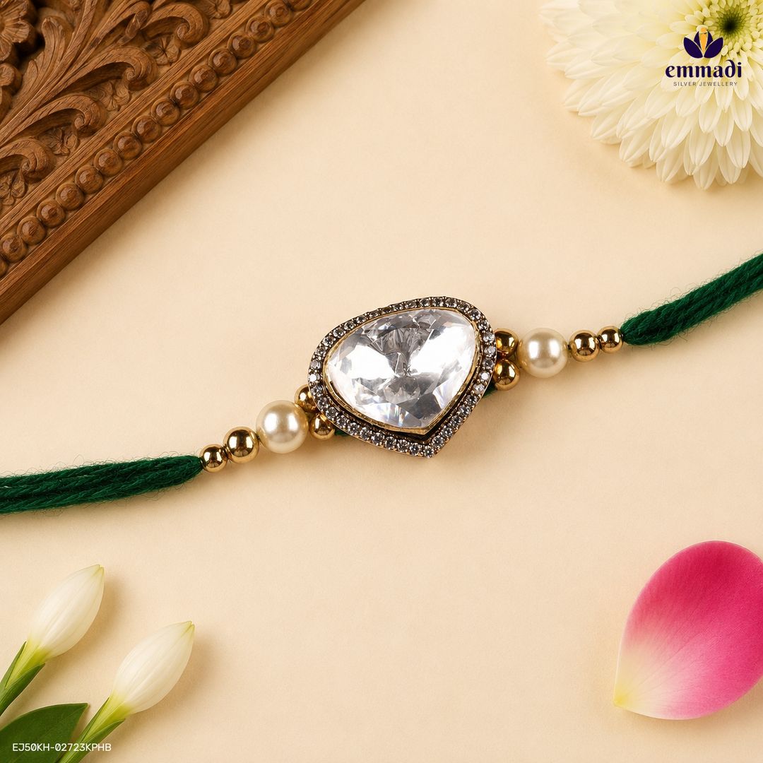 RAKHI,RAKHI MOISSANITE