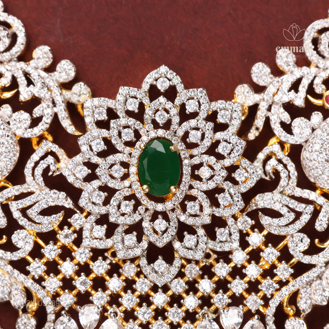 Short Necklace Premium Cz