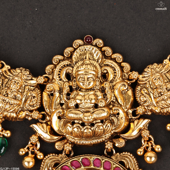 Short Necklace Kundan Nakshi