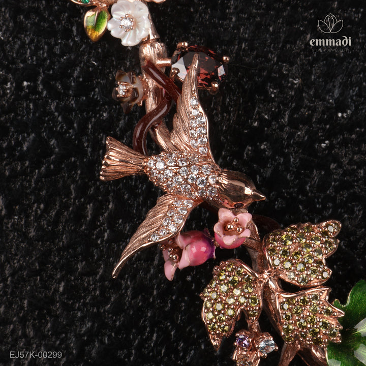 Short Necklace Gem Stone