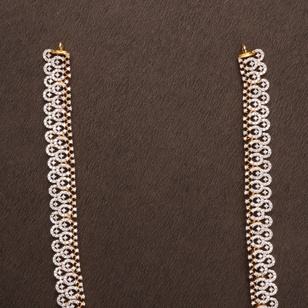Long Necklace Premium Cz