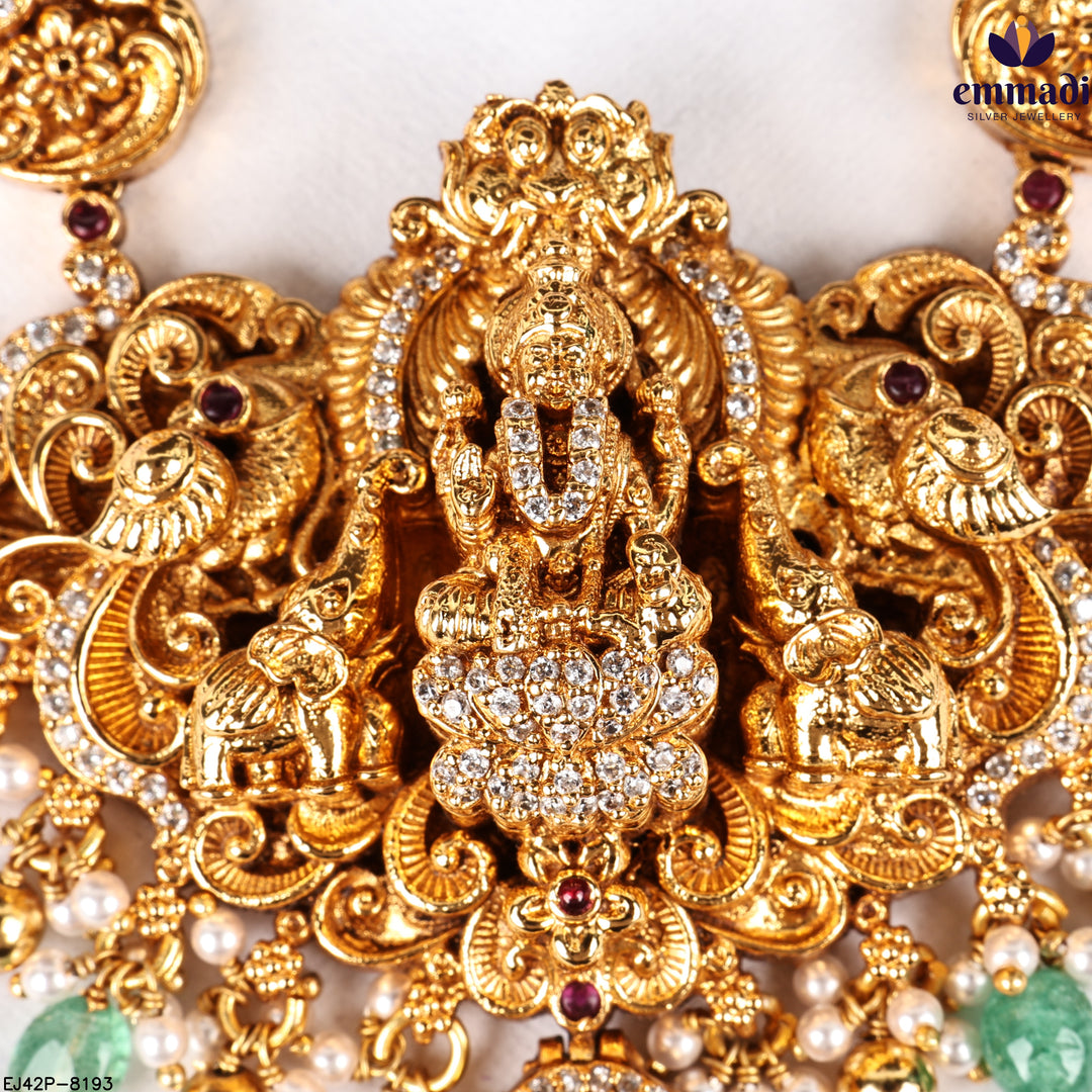 Long Necklace Premium Nakshi