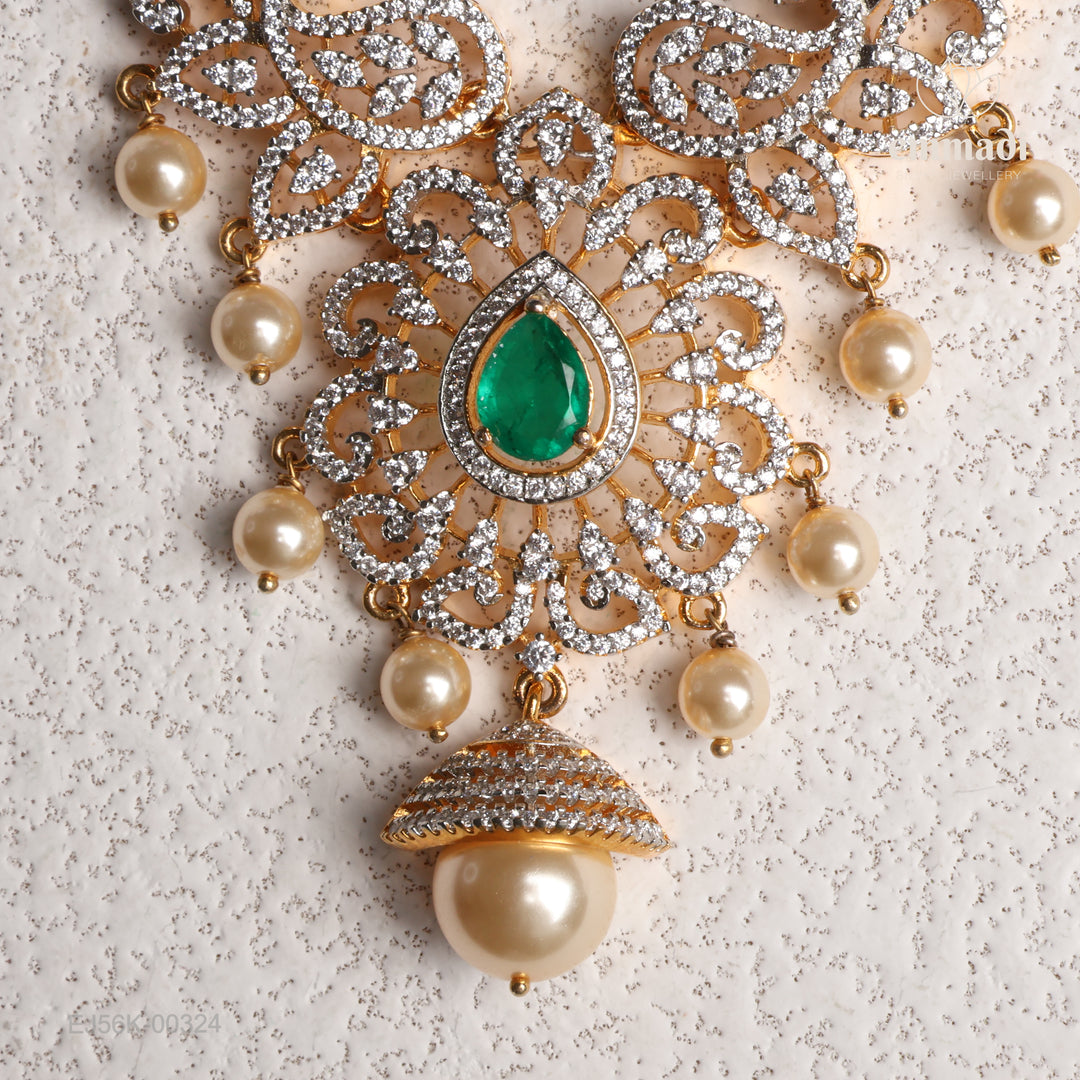 Long Necklace Premium Cz