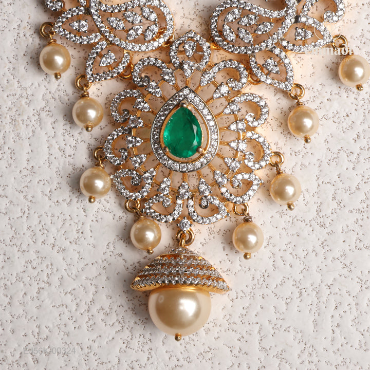 Long Necklace Premium Cz