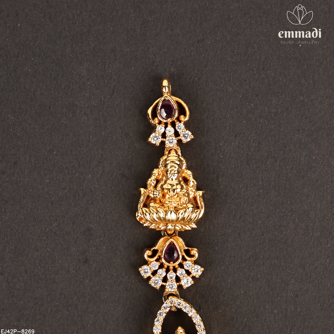 Short Necklace Premium Nakshi