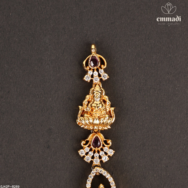 Short Necklace Premium Nakshi