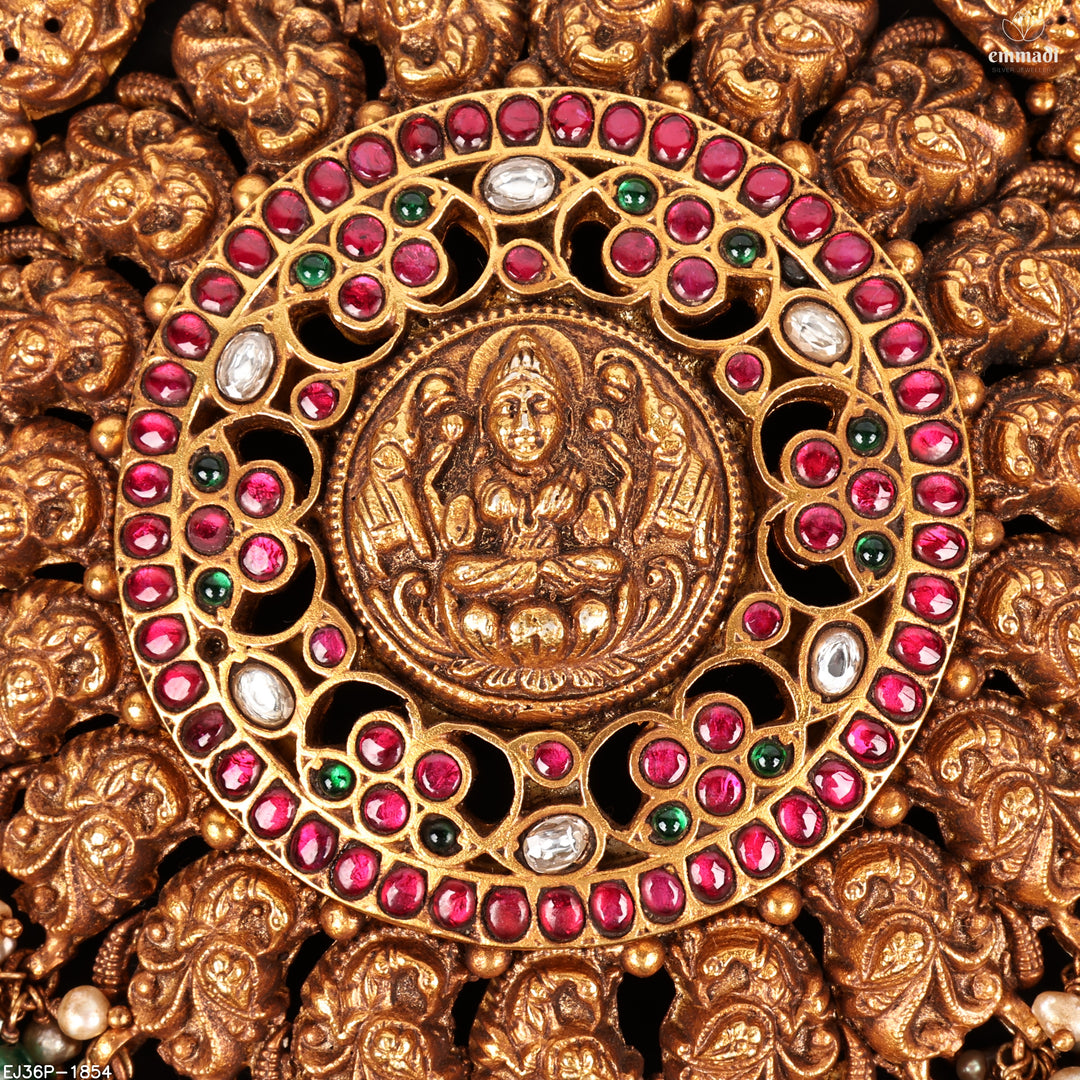 Short Necklace Kundan Nakshi