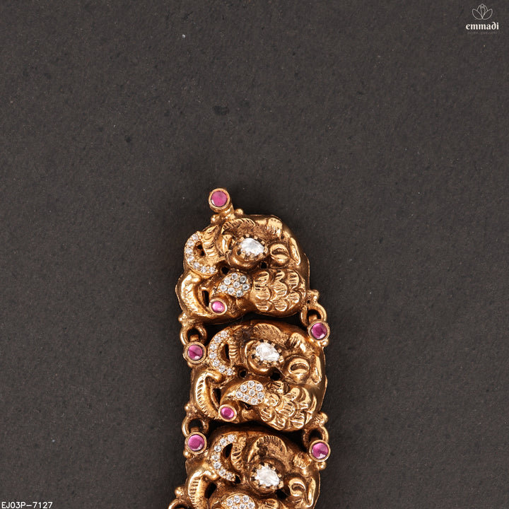 Short Necklace Kundan Nakshi