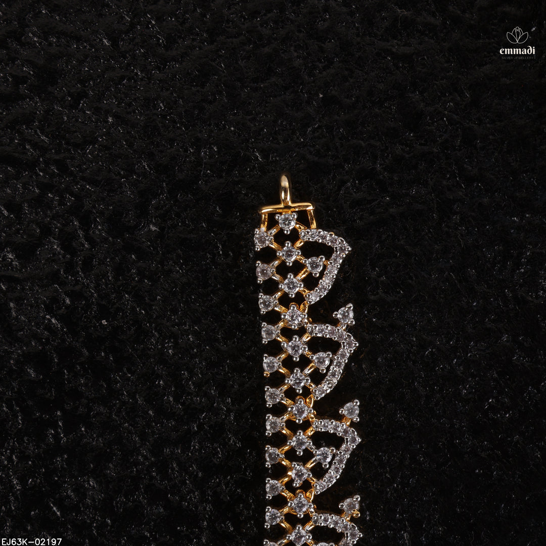 Long Necklace Premium Cz