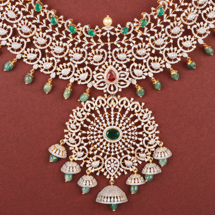 Long Necklace Premium Cz