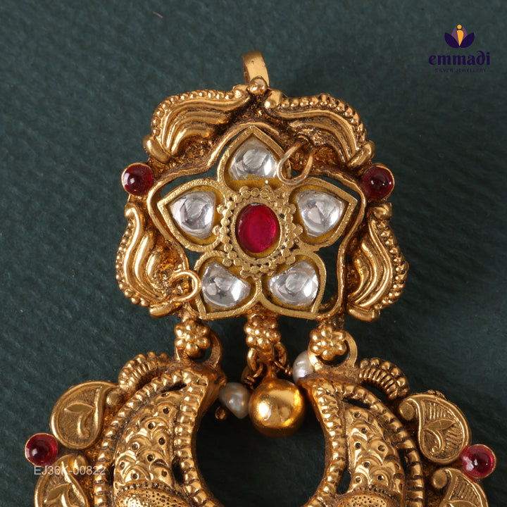 Pendant Kundan Nakshi