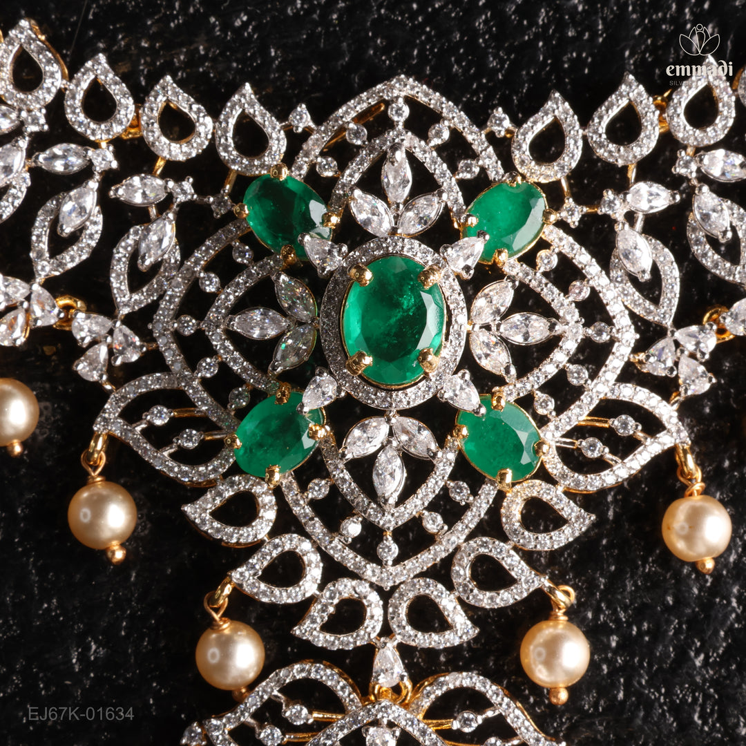 Short Necklace Premium Cz