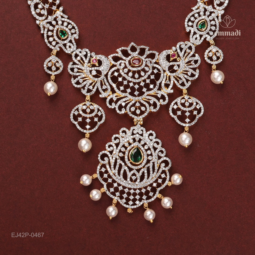 Short Necklace Premium Cz