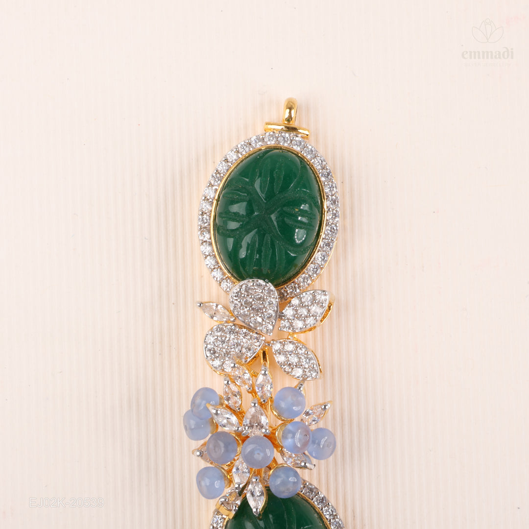 Short Necklace Gem Stone