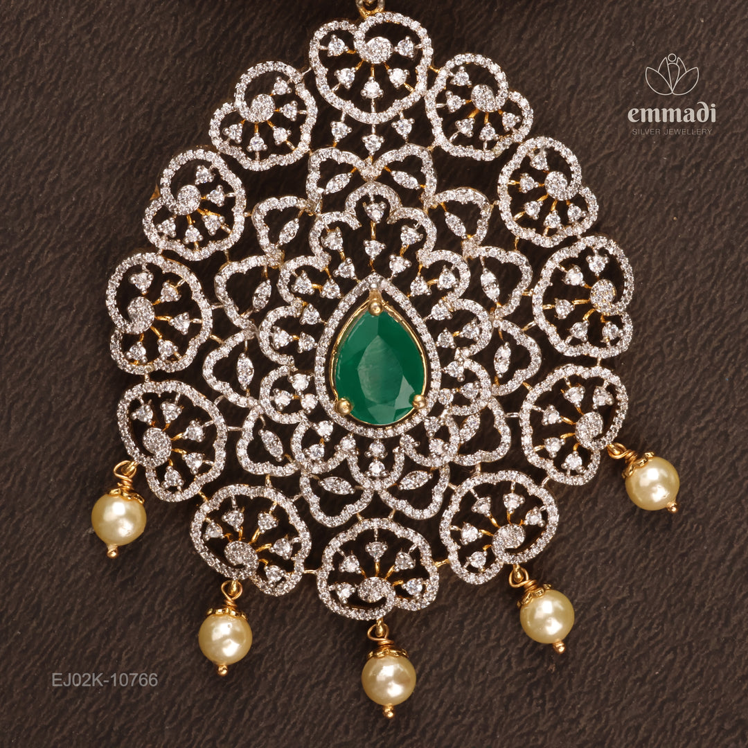 Long Necklace Premium Cz