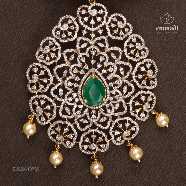 Long Necklace Premium Cz