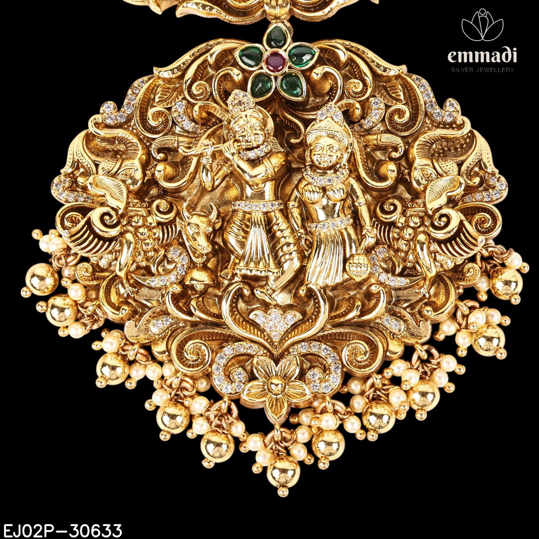 Long Necklace Premium Nakshi