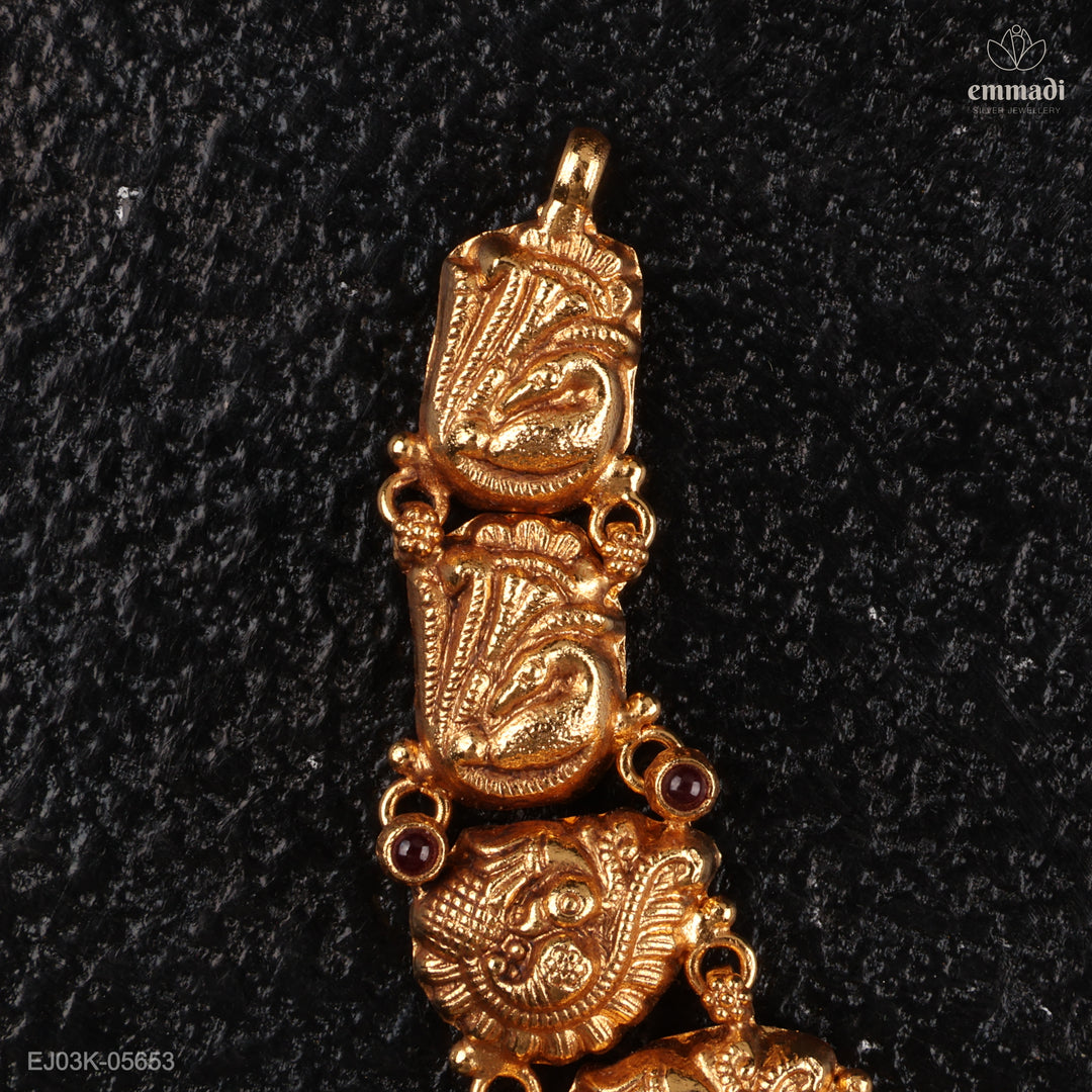 Short Necklace Kundan Nakshi