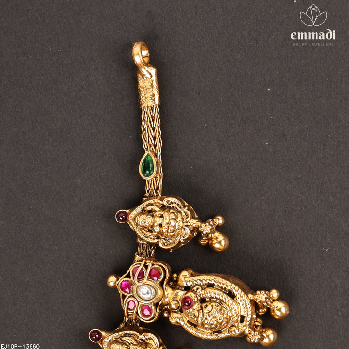 Short Necklace Kundan Nakshi