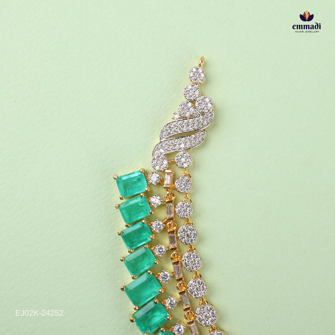 Short Necklace Premium Cz