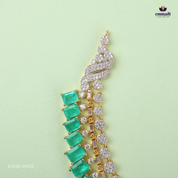 Short Necklace Premium Cz