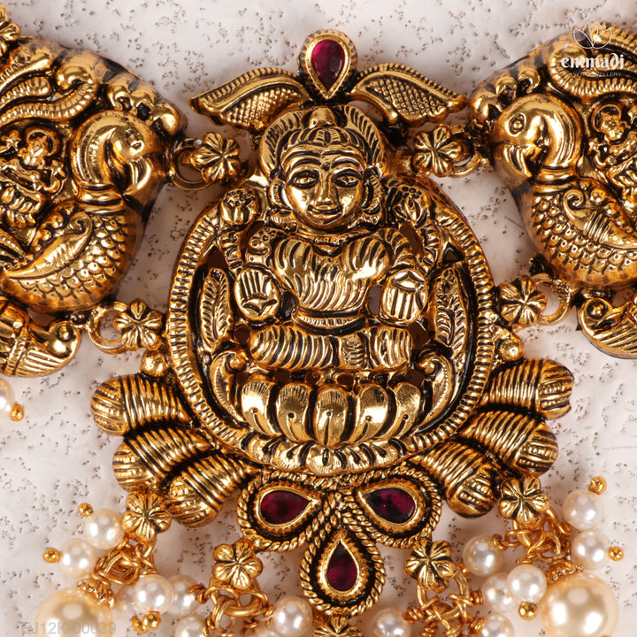 Short Necklace Kundan Nakshi