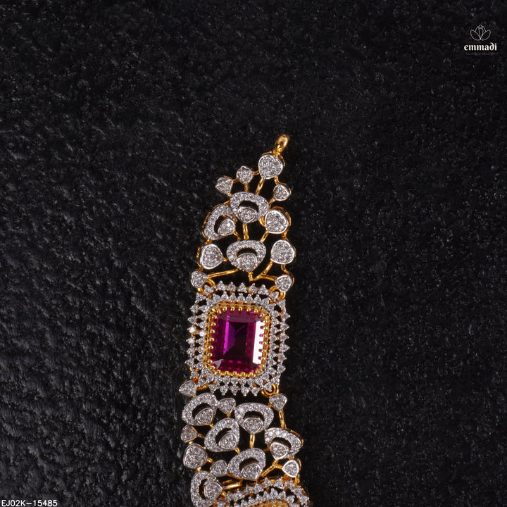 Short Necklace Premium Cz