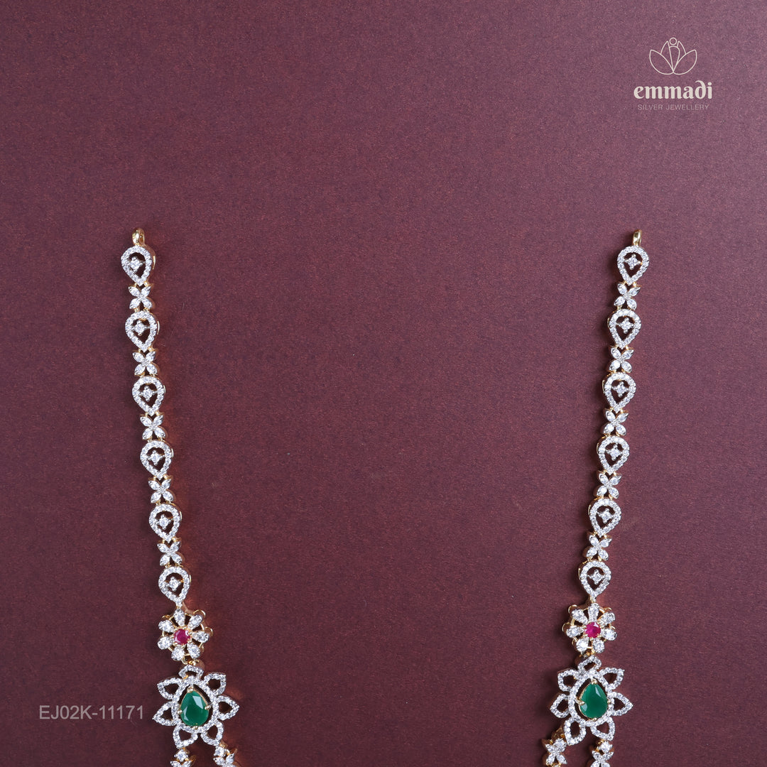 Long Necklace Premium Cz