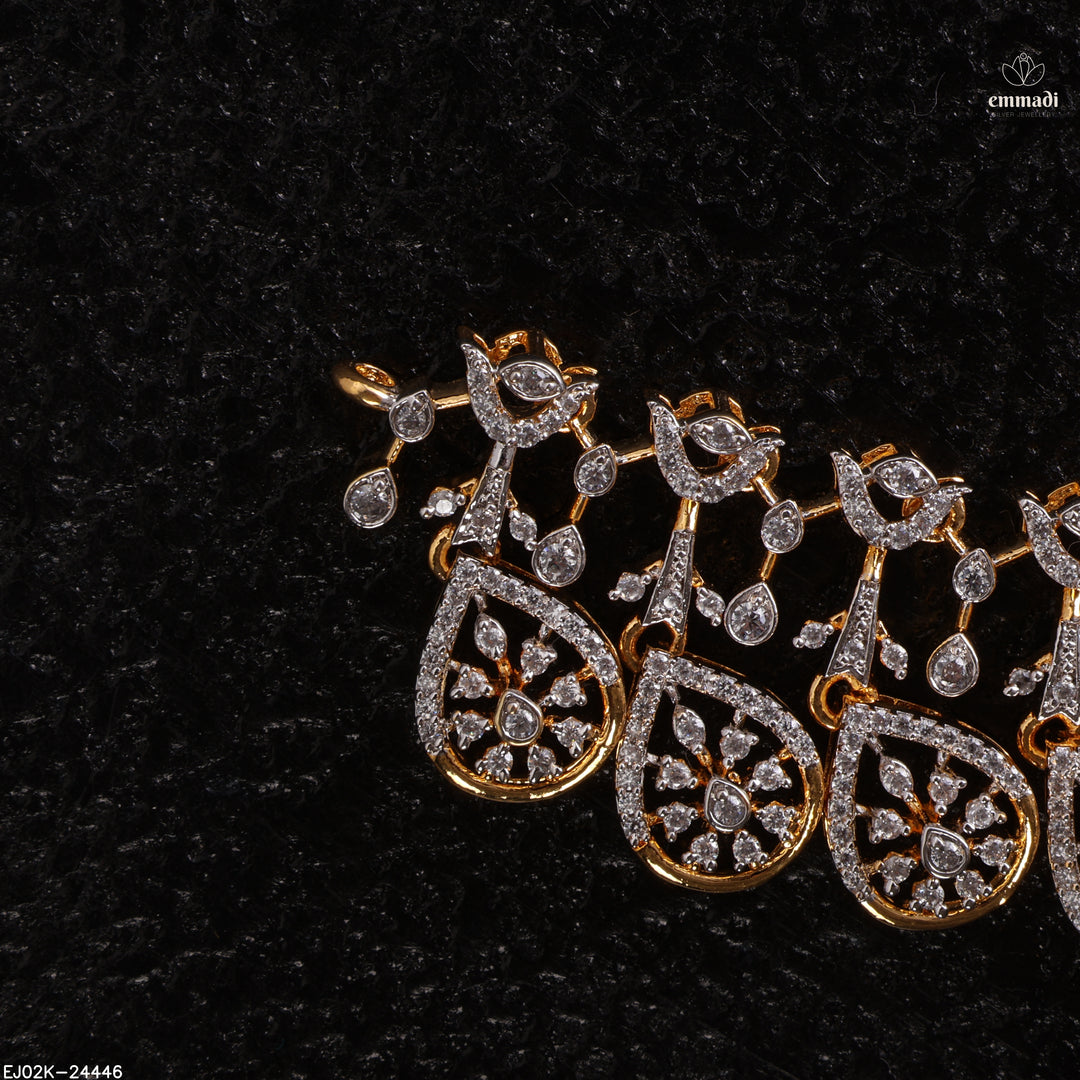Short Necklace Premium Cz