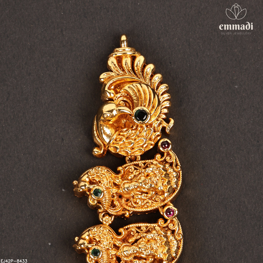 Short Necklace Premium Nakshi