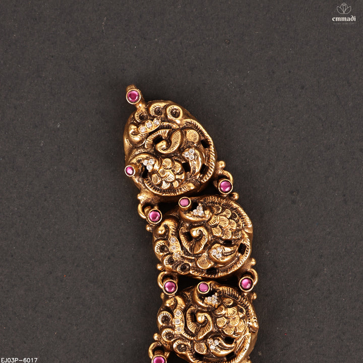 Short Necklace Kundan Nakshi