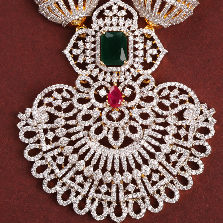 Long Necklace Premium Cz