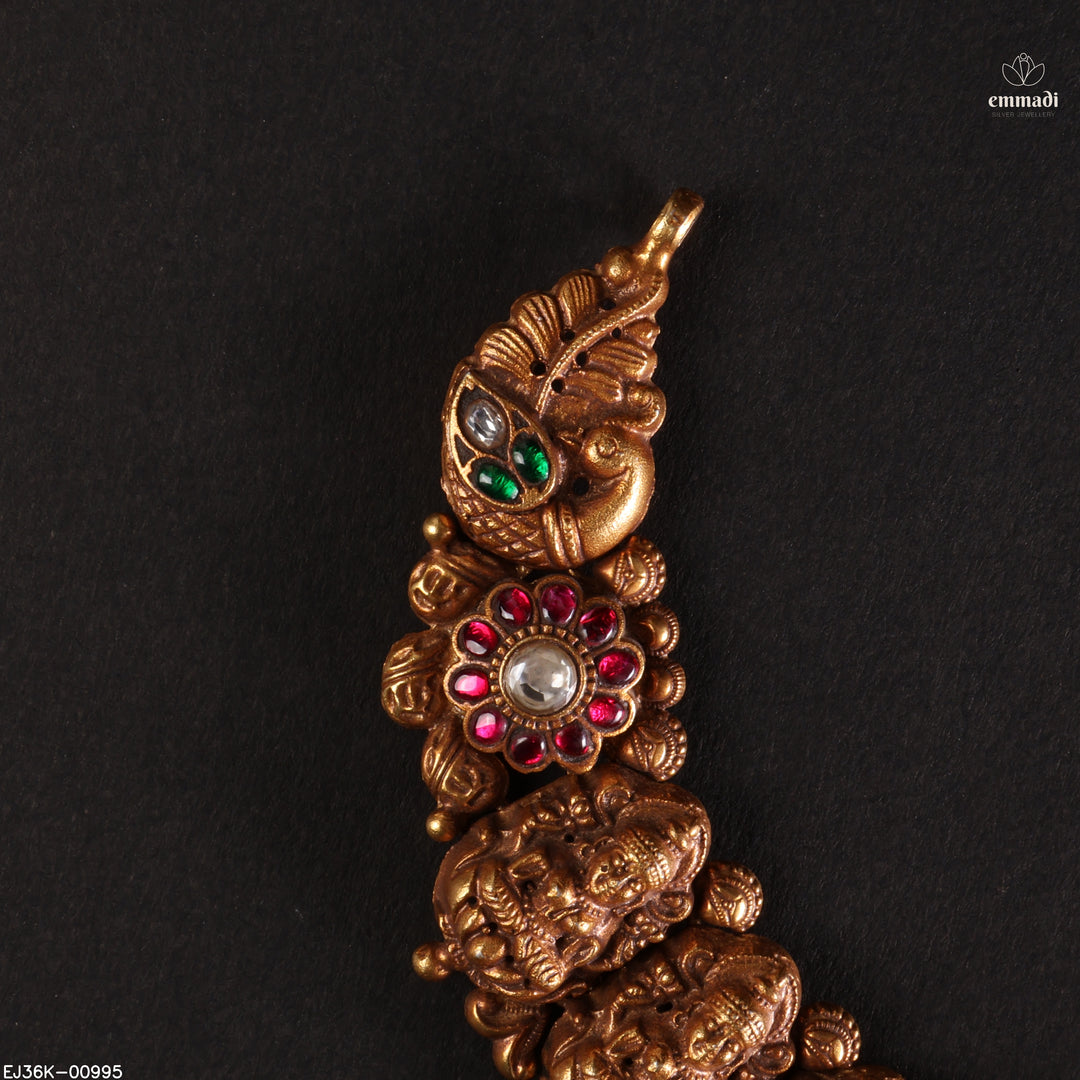 Short Necklace Kundan Nakshi